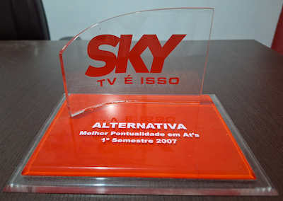 Prêmio 2007 - Parceiro Autorizado SKY